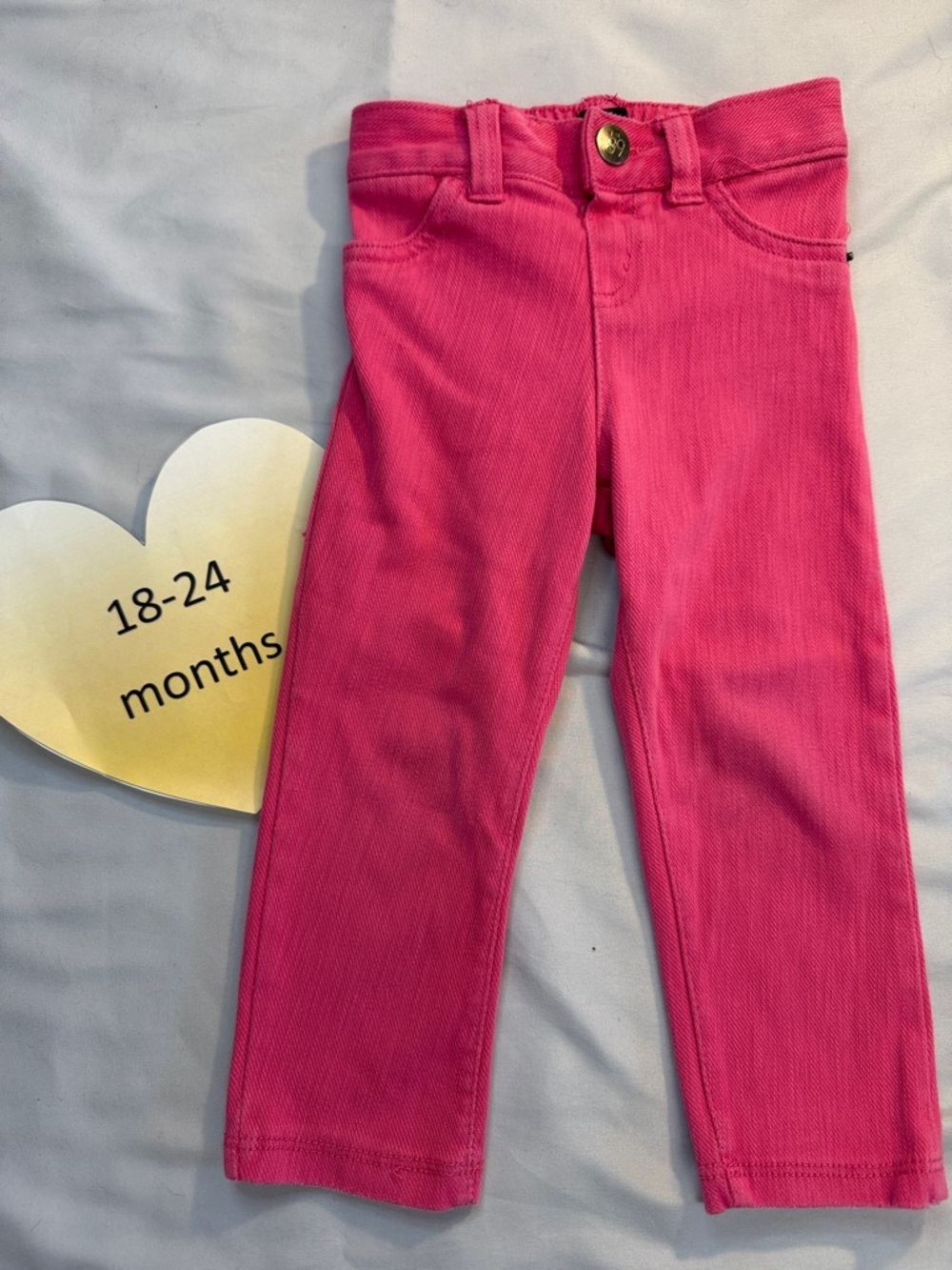 Place - Vibrant Pink Toddler jeggings